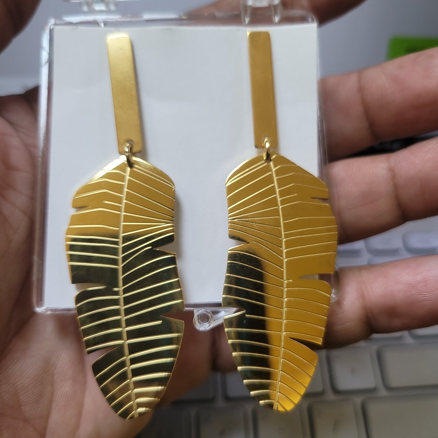 Banana leaf stem