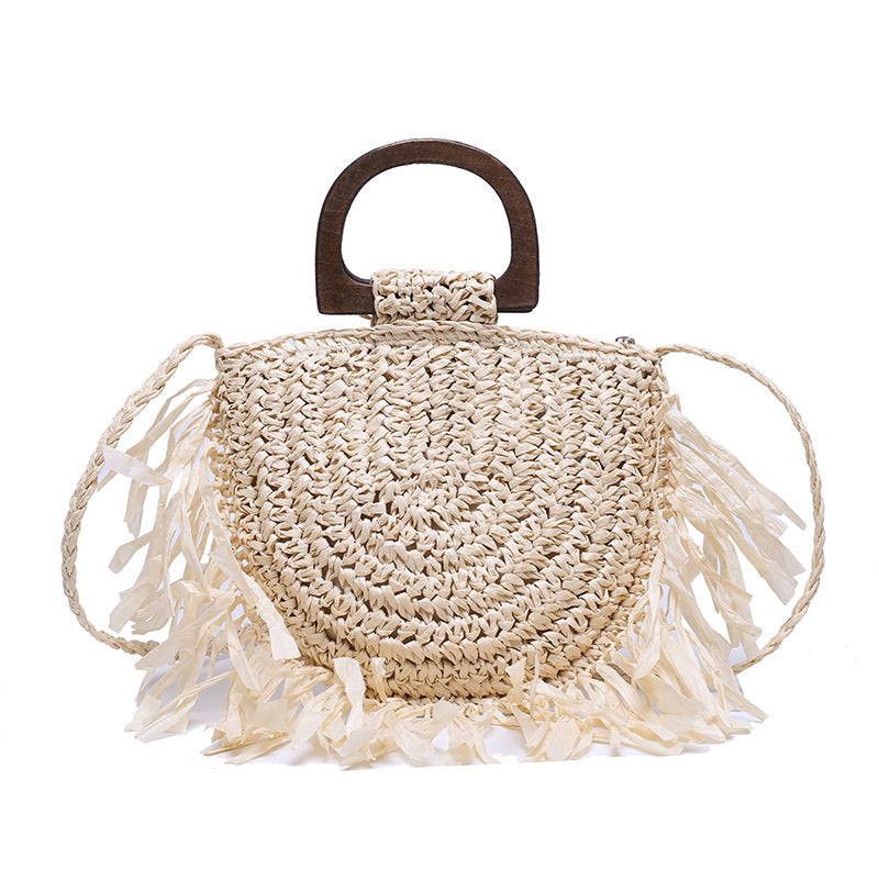 Straw crossbody