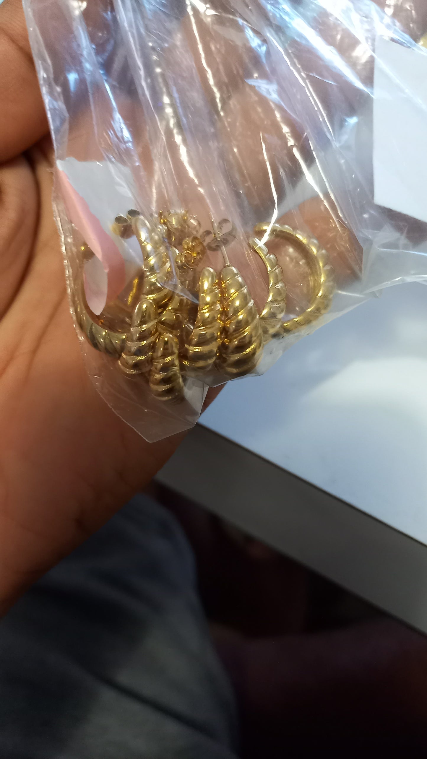Textured Hoops