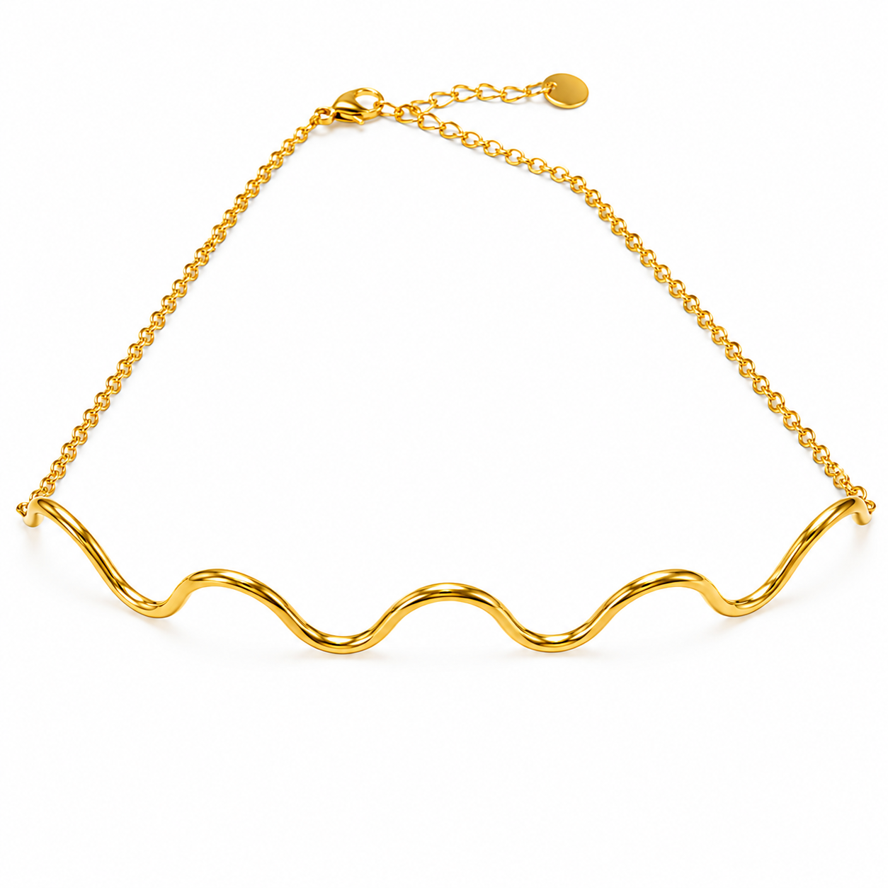 Spiral Choker Necklace