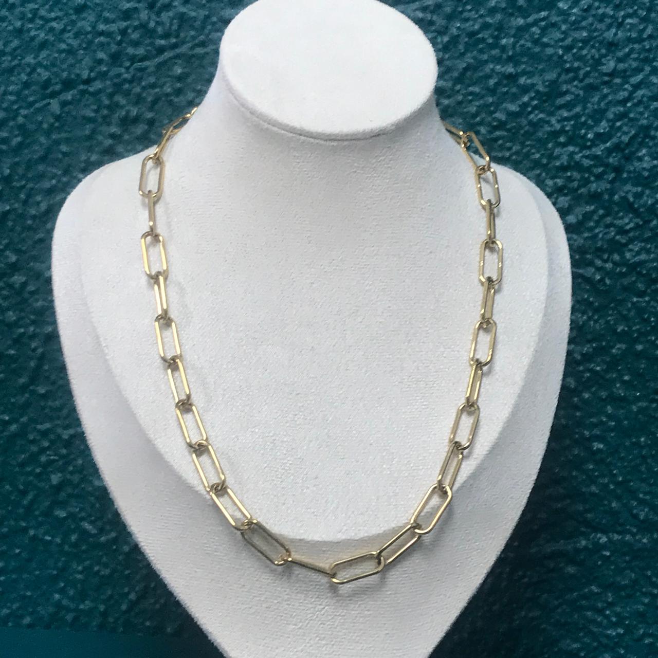 Chunky Paper Clip necklace