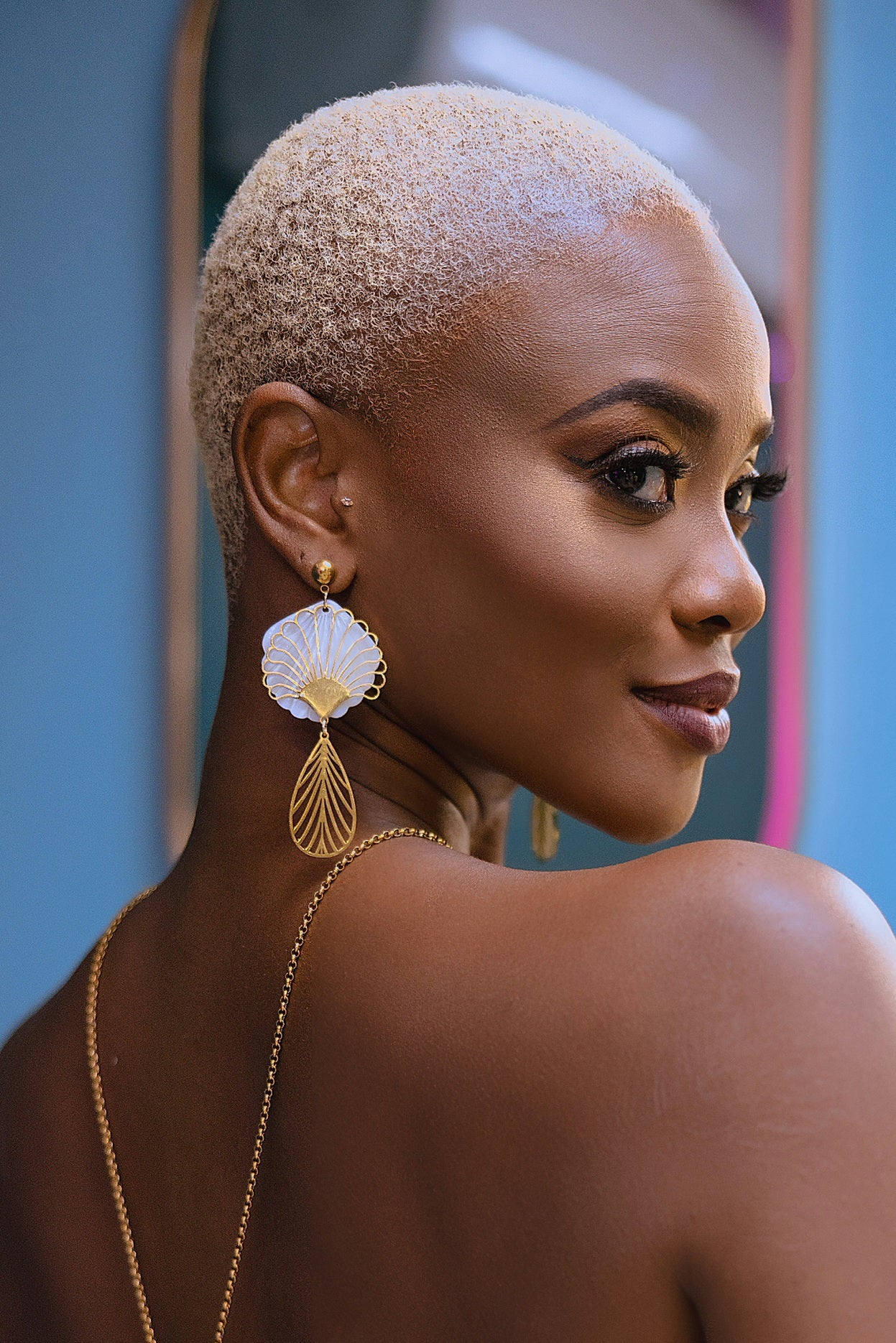 Fiola Palm Earrings