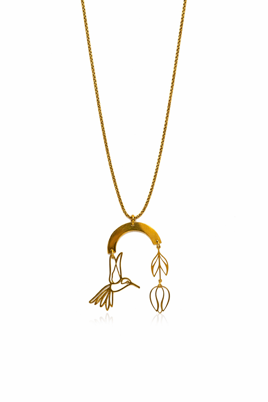 Fay Tropica Hummingbird Necklace