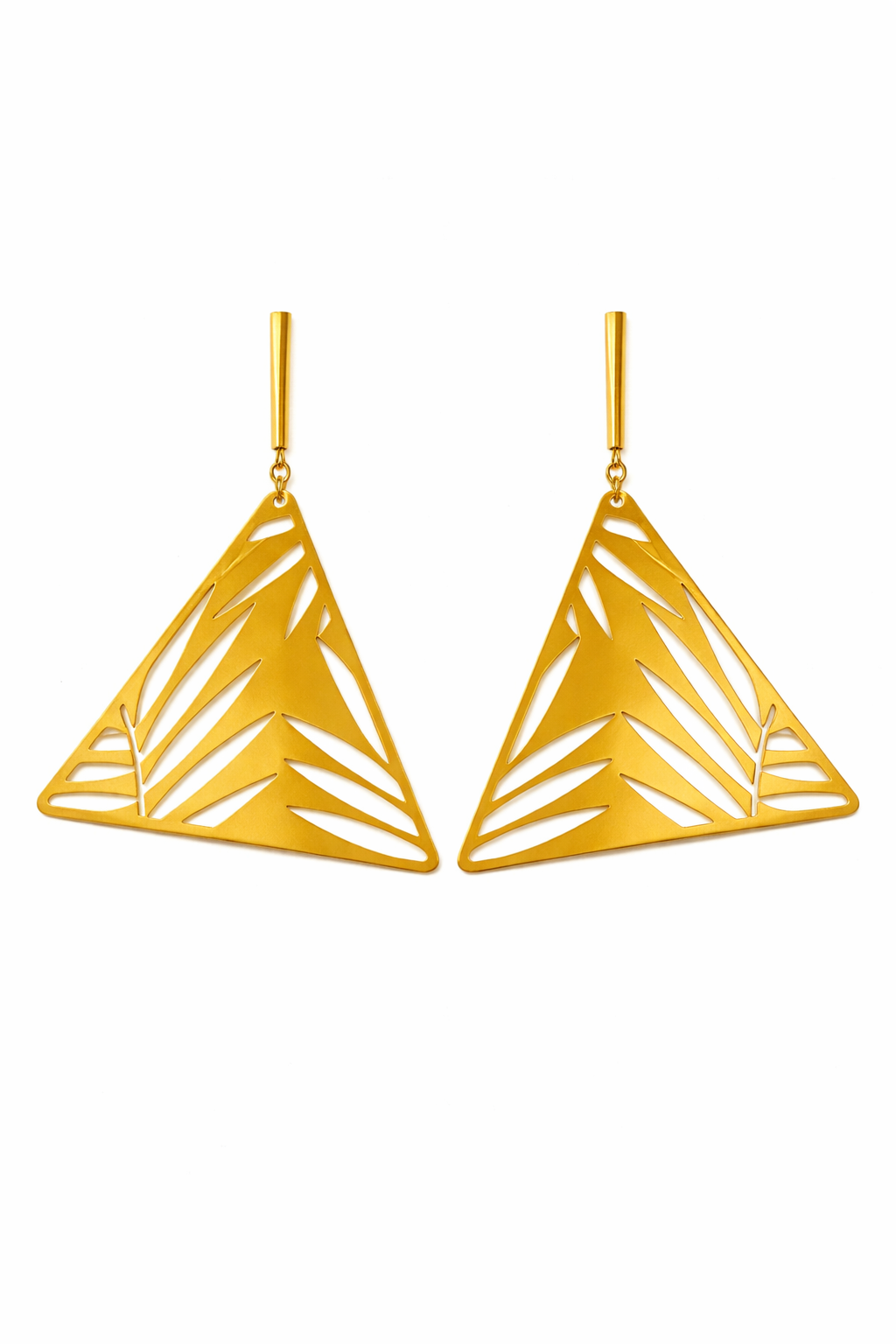 Triangle Drop Earrings