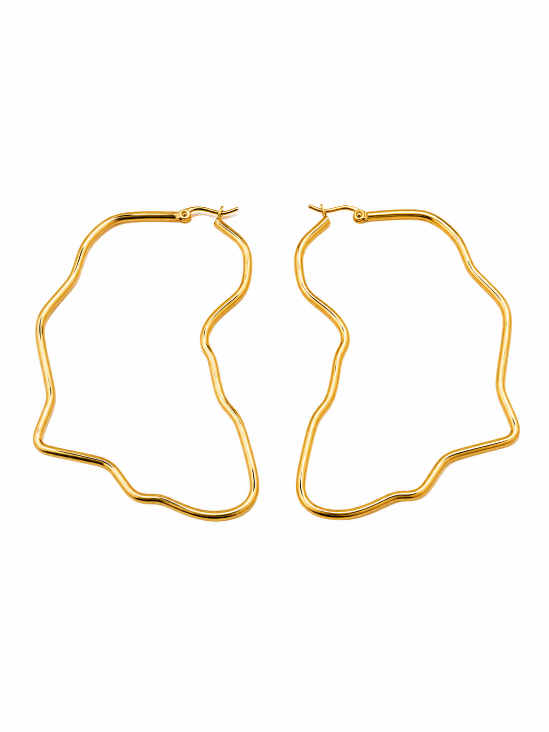 Africa Hoop Earrings