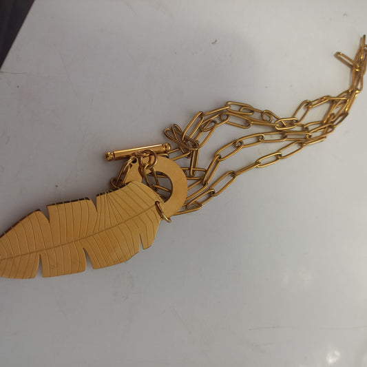 Banana Leaf Necklace