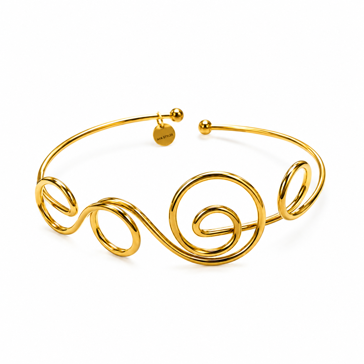 Spiral Arm Cuff