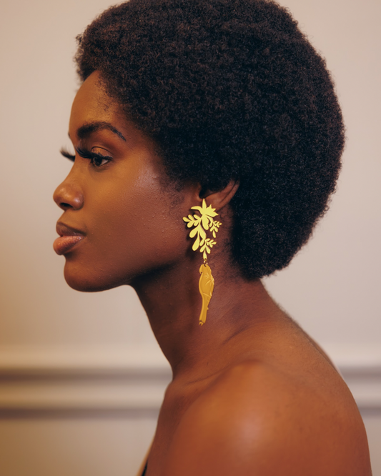 Poui Parrot Earrings