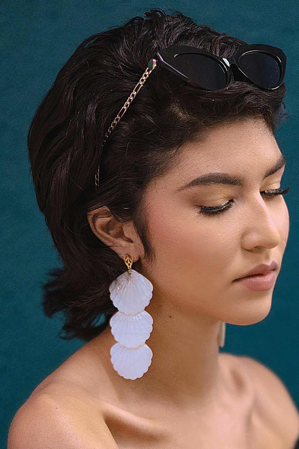 Lily Shell Earrings