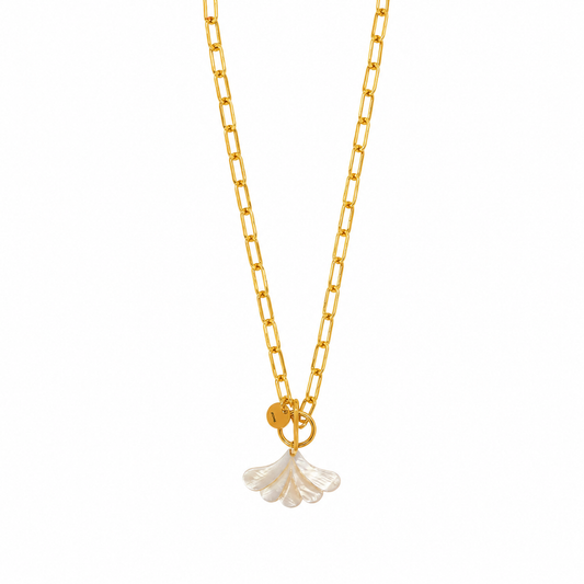 Shell Knot Necklace