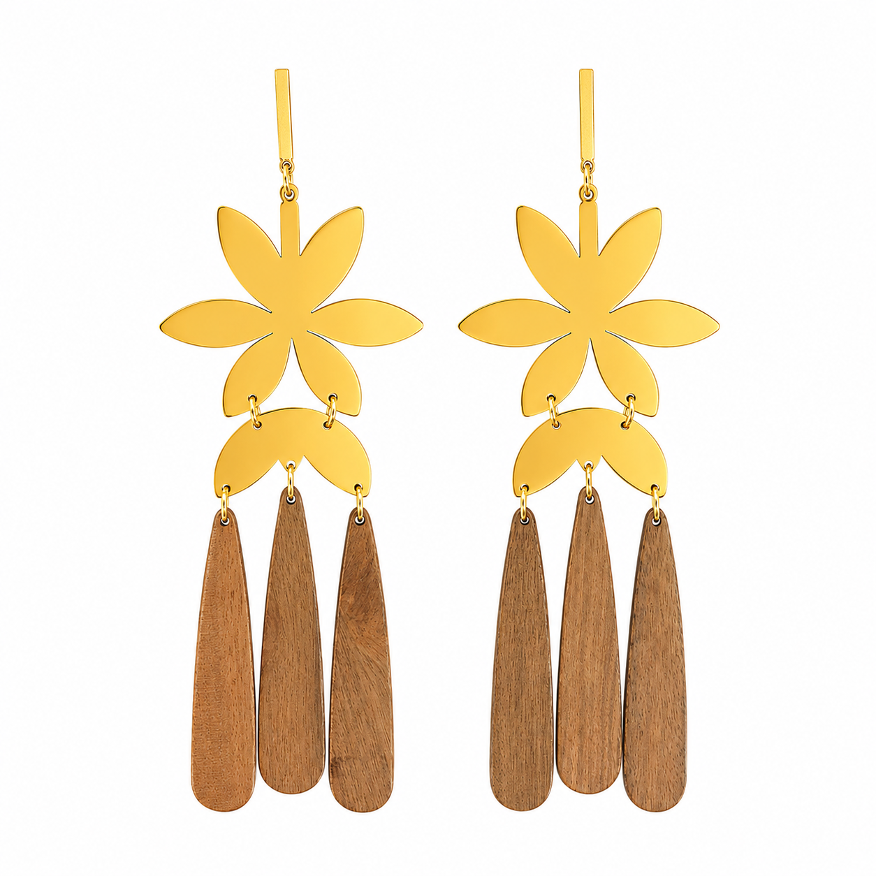 Mzuri Wood Dangles