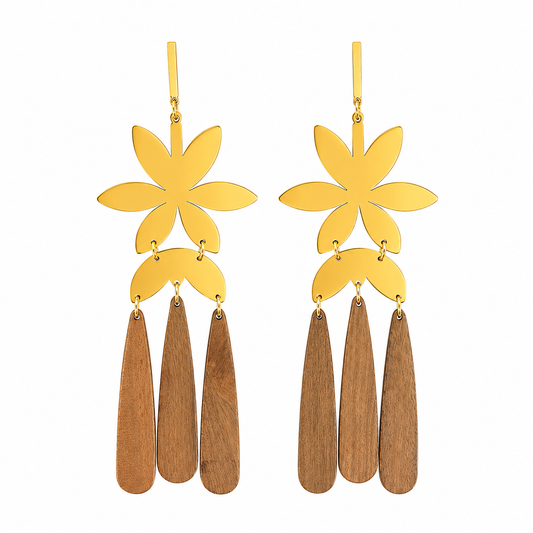 Mzuri Wood Dangles