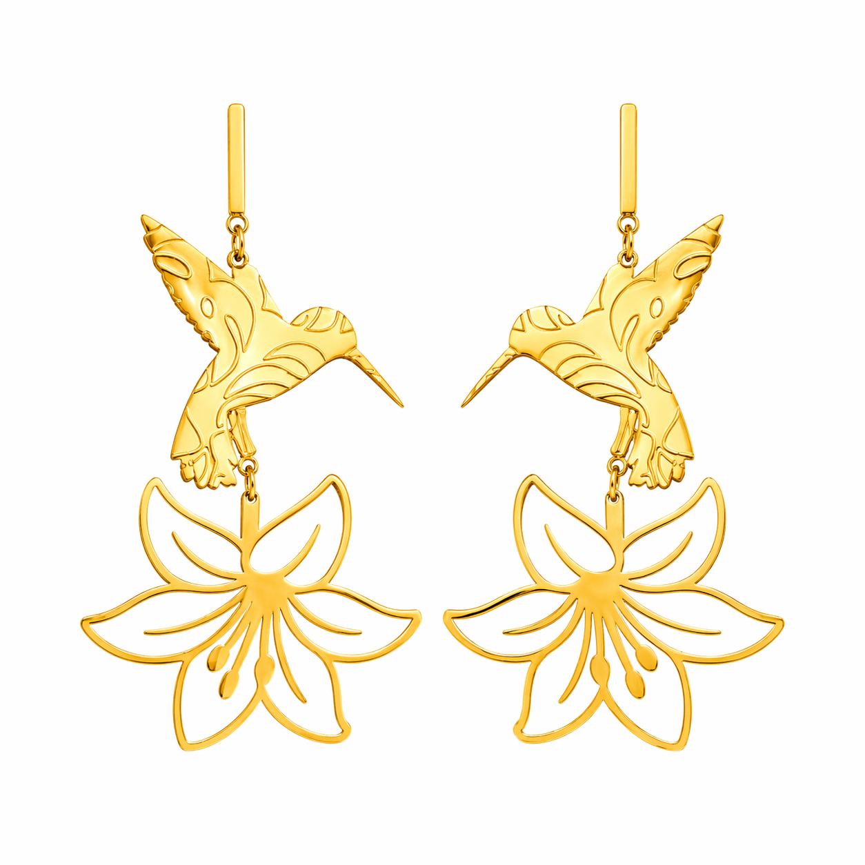 Layered Flower Drop