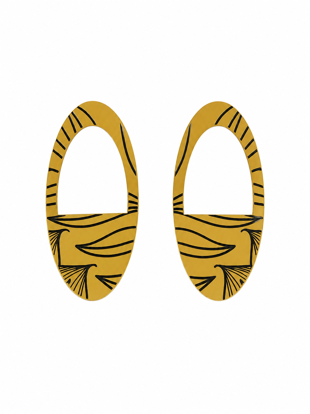 Tshelo BASKET EARRINGS