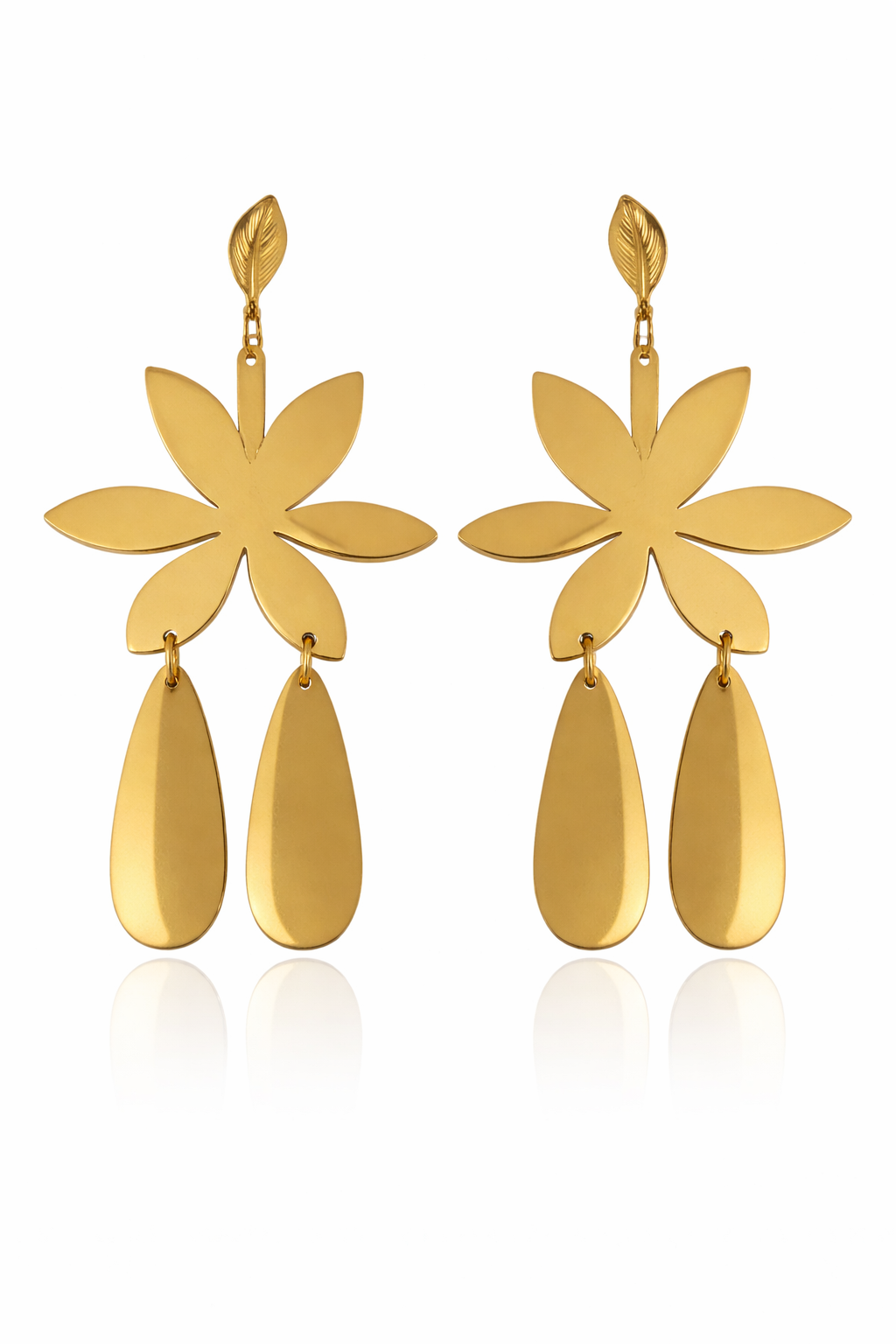 Flower Leaf Teardrop