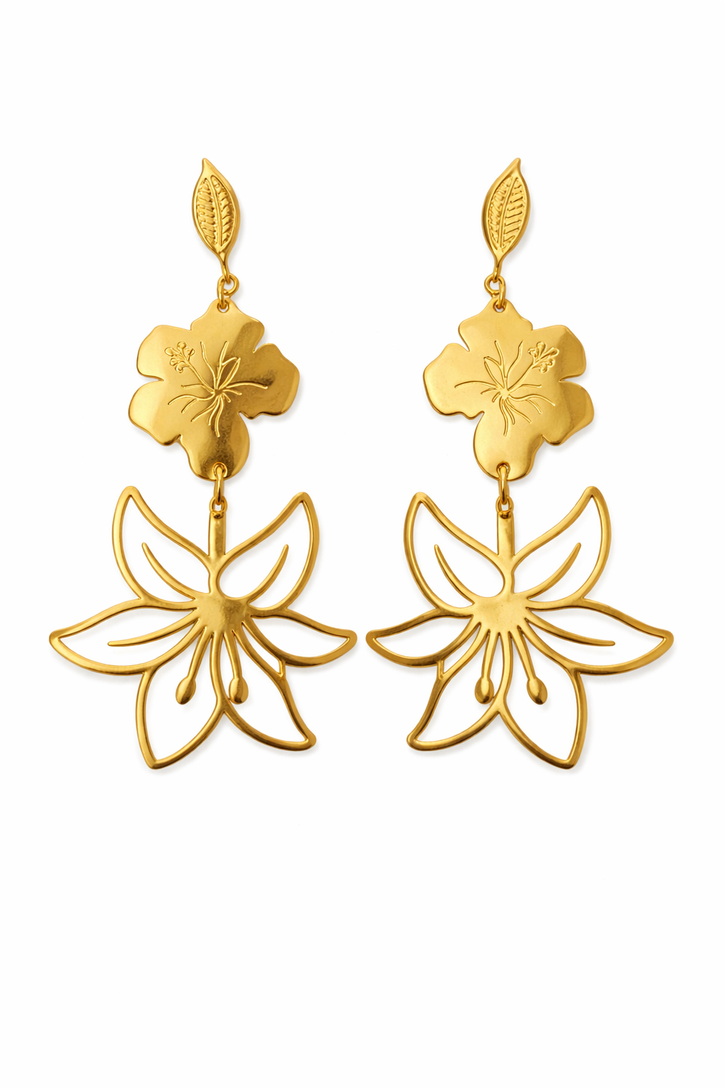 Layered Flower Drop