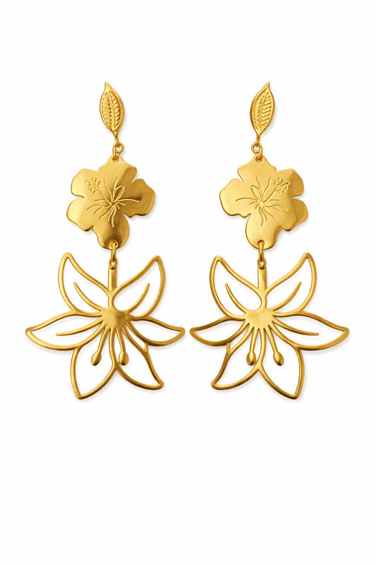 Layered Flower Drop