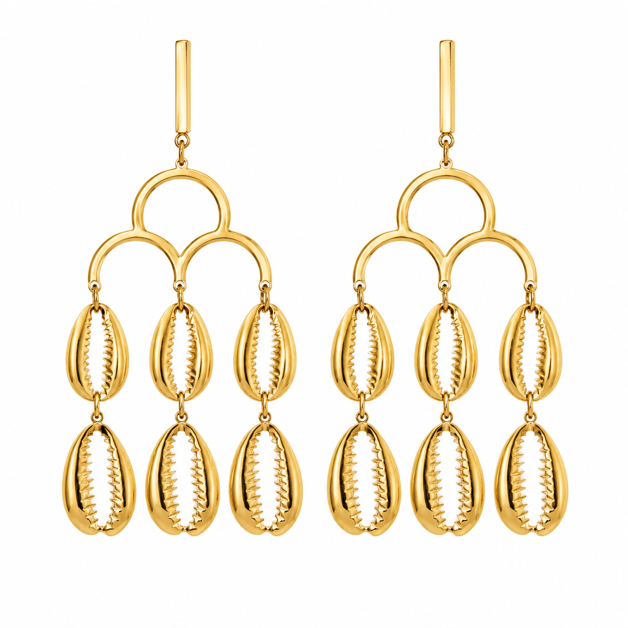 Cowrie Arch Dangles