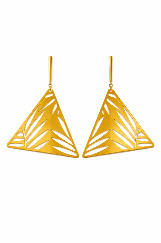 Triangle Drop Earrings